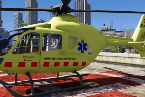 Airbus H135 Helicopter Medicalitzat del SEM (Catalonian Paramedics)